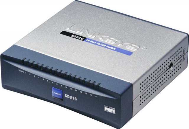 16P/16 Port Desktop Switch/LINKSYS