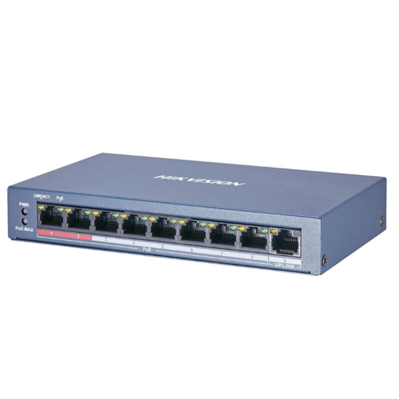 8Ports/100Mbps Unmanaged/PoE Switch