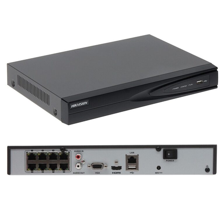 HikVision/8CH/1U/4K NVR/NON POE