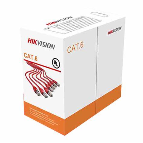 HikVision/UTP/CAT6/23 AWG/305/Meter/Orange Coulour