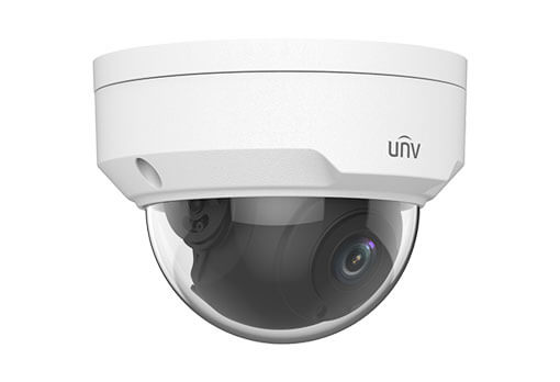 UNV/2MP/Vandal-Resistant Network/IR/Fixed Dome Camera