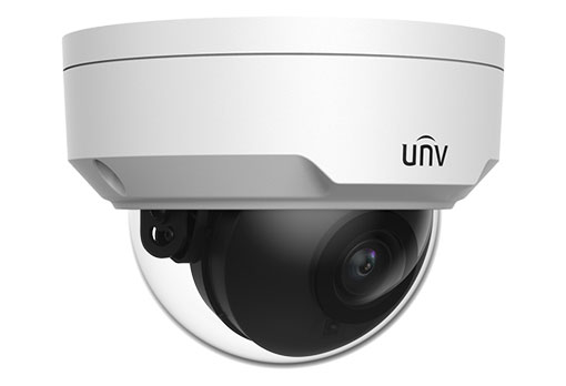 UNV/4MP/HD Vandal-resistant IR Fixed Dome Network Camera