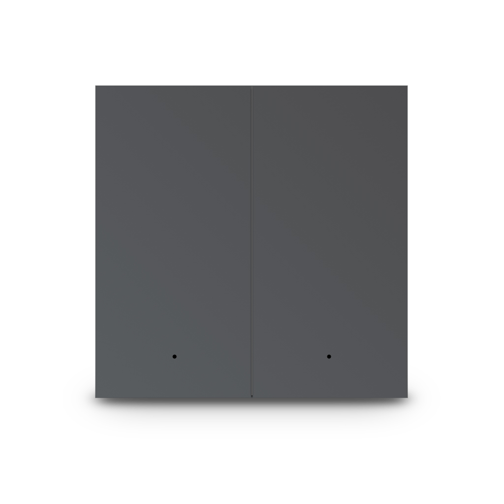 ORVIBO/MixSwitch 2 gang, grey Colour