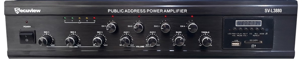 Amplifier 880 W/Secuview