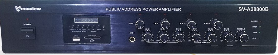 Amplifier/880W/Secuview