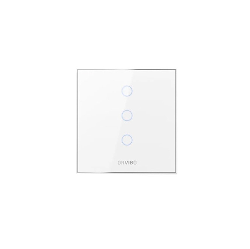 ORVIBO/Zigbee (ON/OFF) 3-Gang Switch, Glass Panel