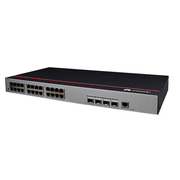 Huawei / Switch with 24-ports 10/100/1000BASE-T, 4-ports GE SFP, PoE+, 1 AC power fixed