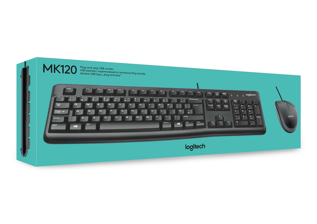 Logitech/Wired Keyboard and Mouse