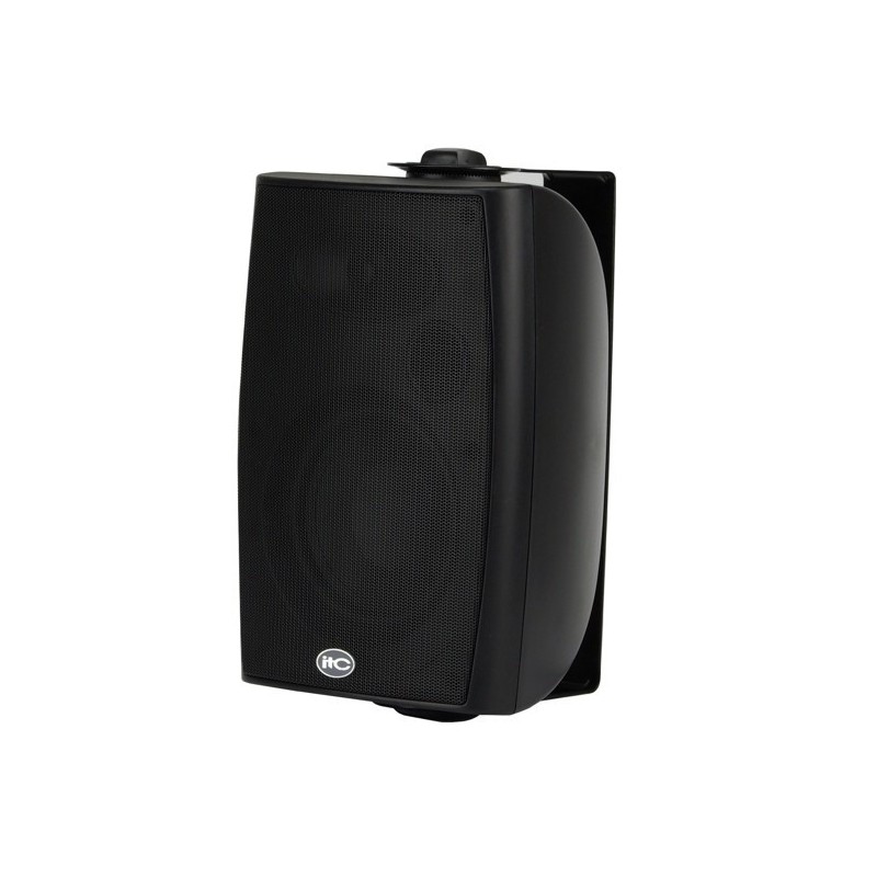 ITC/5&quot;/1.5&quot;/Two way wall mount speaker, 3.75W-7.5W, black