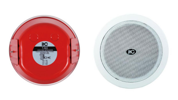 ITC/8" Ceiling Speaker with fire dome (Fireproof speaker)