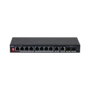Dahua/10-Port Unmanaged Desktop Gigabit Switch with 8-Port PoE/MOI Approved