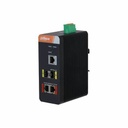 Dahua/4-Port Gigabit Industrial Swicth with 2-Port Gigabit PoE/(Managed) & 2 optical Port/MOI Approved