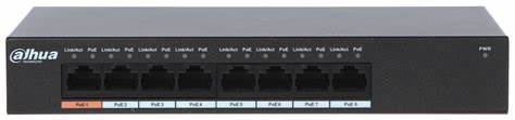 Dahua/8-Port Unmanaged Desktop Switch with 8 Port PoE/MOI Approved