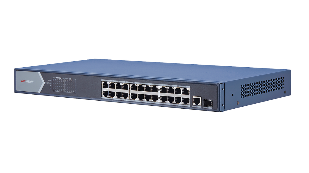 24-Port Gigabit/Unmanaged/POE Switch/Hikvision/MOI Approved