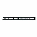 Panduit/Keystone 24-Port Modular Patch Panel  (1 RU).