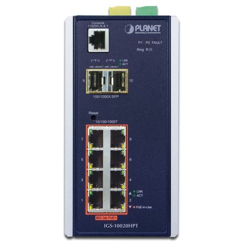 Planet/8 Port/Industrial Switch