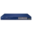 Plannet/16 Port Switch/(10/100/1000)/(GSW-1820HP)/Full POE/Gigabyte/(Unmanaged)