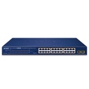 Plannet/24 Port Switch/(10/100/1000T)/GSW-2620HP/Gigabyte/POE/(Unmanaged)