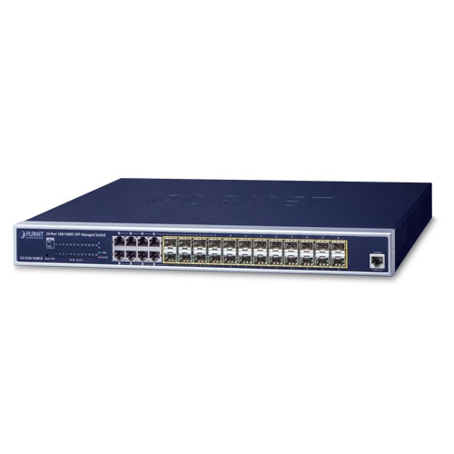 Plannet/Fiber Switch 24 Port/MOI