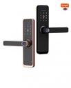 TUYA/Digital Wifi Anti Theft Door lock(Silver)