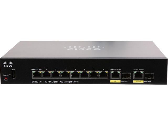 Cisco 10 Port Switch PoE