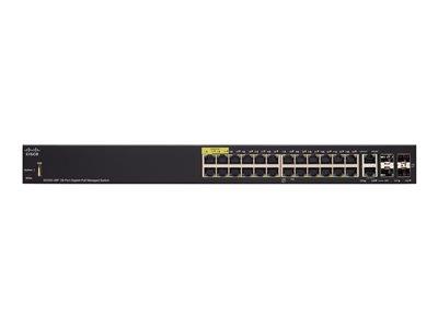 Cisco SG350-28P 28-Port Gigabit PoE Managed Switch