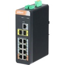 Dahua/8-Port Industrial Switch with  PoE (Managed)