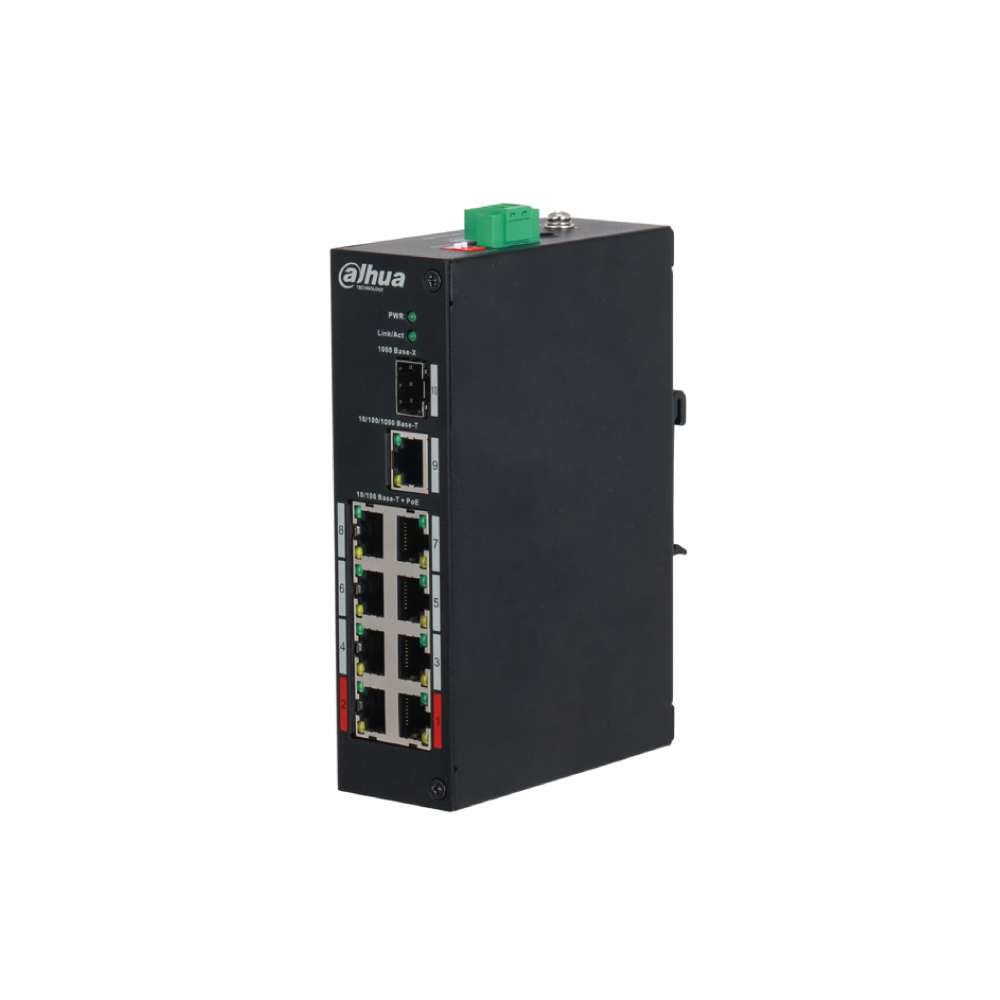 Dahua/Industrial Switch/8 Port/MOI