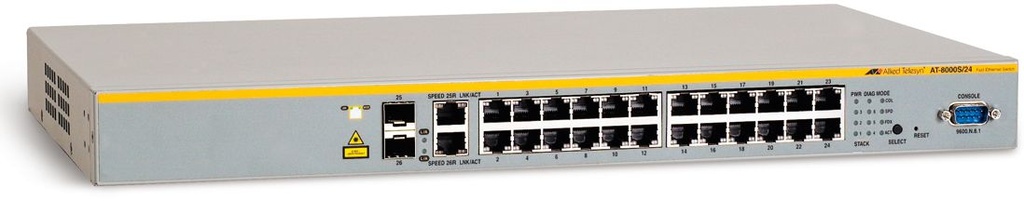 24 Port Layer 2 Stackable Fast Ethernet Switch