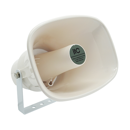 ITC/Outdoor Paging Horn Speaker, 15W-30W, 100V, IP66, ABS body, metal bracket