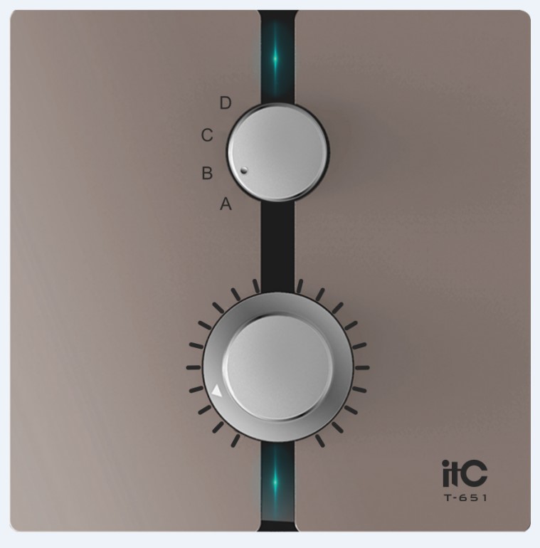 ITC/Remote Control Panel, volume control for individual zone