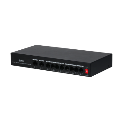 Dahua/10-Port Fast Ethernet Switch with 8-Por/MOI Approved