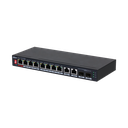 Dahua/10-Port Unmanaged Desktop Gigabit Switch with 8-Port PoE/MOI Approved