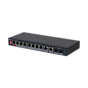 Dahua/8-Port Unmanaged Desktop Switch with 8 Port PoE/MOI Approved