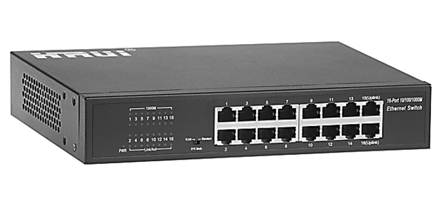 16P/Ethernet Switch/16 Port/Gigabyte