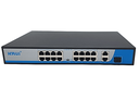 16P/HURI/Switch16 Port/POE