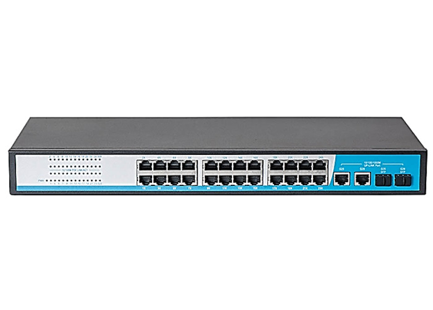 24P/HURI/Gigabit POE Switch/24 Port