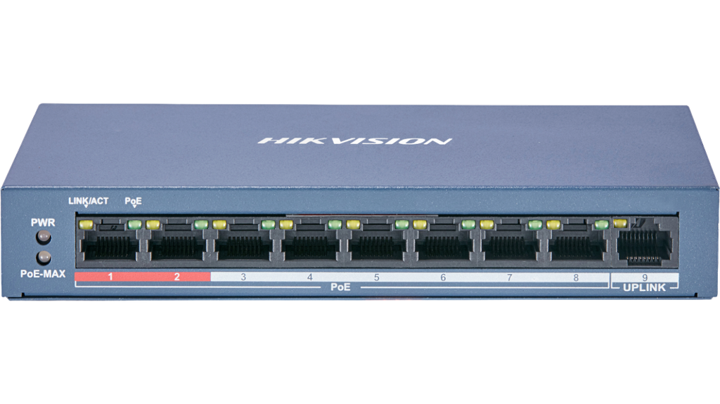 8Ports/100Mbps Unmanaged/PoE Switch