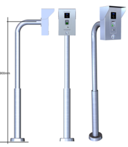 ZKTeco/RFID & Finger Print  Barrier Gate control