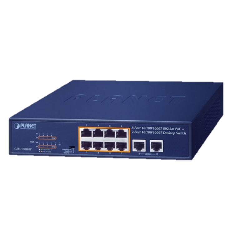 Planet/Switch 8 Port/POE