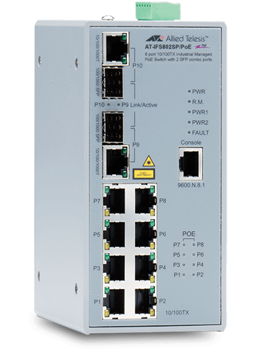 Industrial Switch/ 8 Port Managed POE