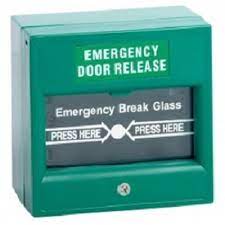 E-LOCK/Emergency Break Glass Green