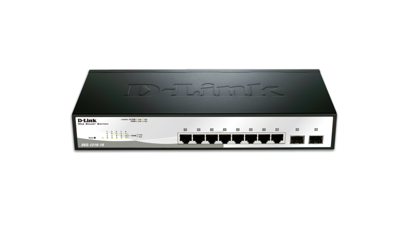 D-Link/DGS-1210-10P/8 Port/POE/Gigabit Switch