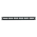 Panduit/Keystone 24-Port Modular Patch Panel  (1 RU).