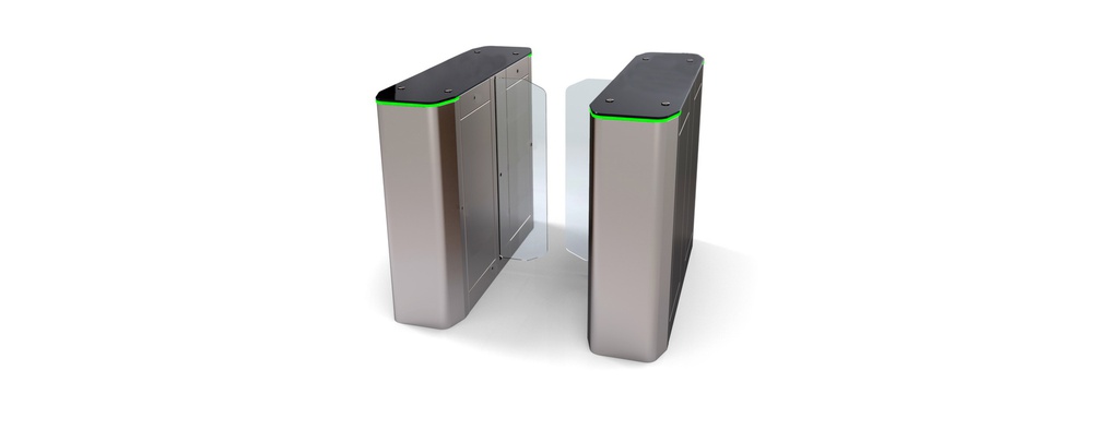 OPTIMA/SSG-100S/Sliding Speed Gate Turnstile/(Short Flap)