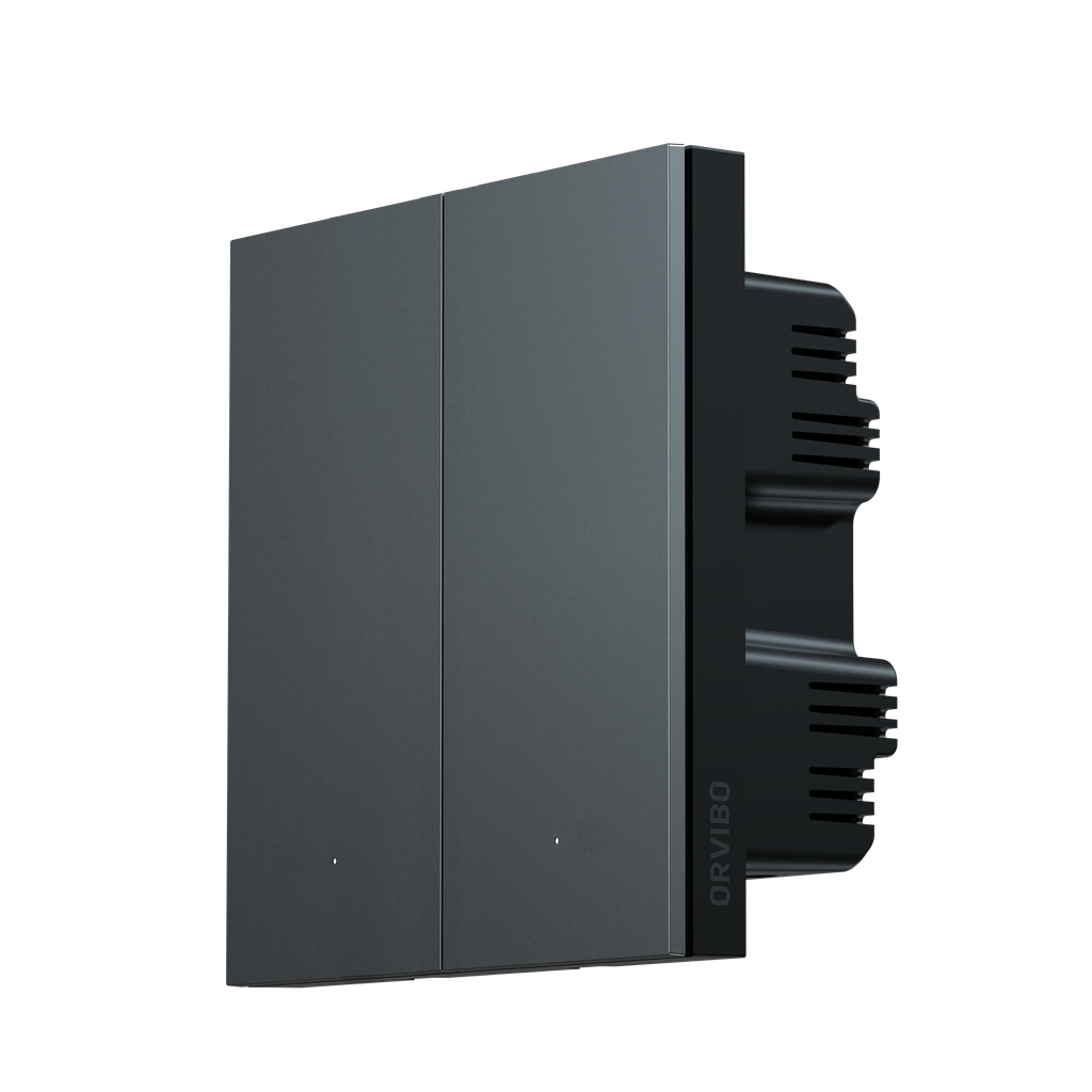 ORVIBO/MixSwitch 2 Gang, Grey Color