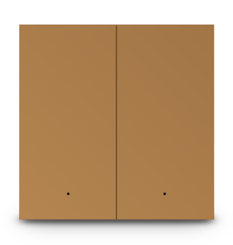 ORVIBO/Mixswitch 2 Gang, Golden Color