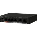 Dahua/6-Port Unmanaged Desktop Switch with/4-Port/POE