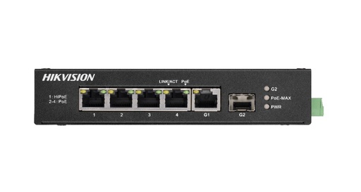 [DS-3T0306HP-E/HS] HikVision/Ethernet Switch/4Port/(10/100M)