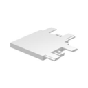 ORVIBO/Ultra-thin Magnetic Track Connector (L Type White)